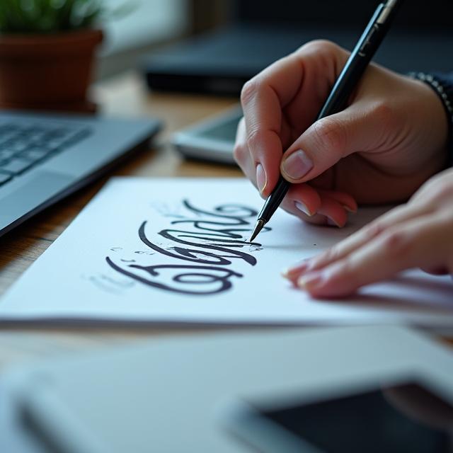 Curso avanzado de lettering para diseñadores profesionales