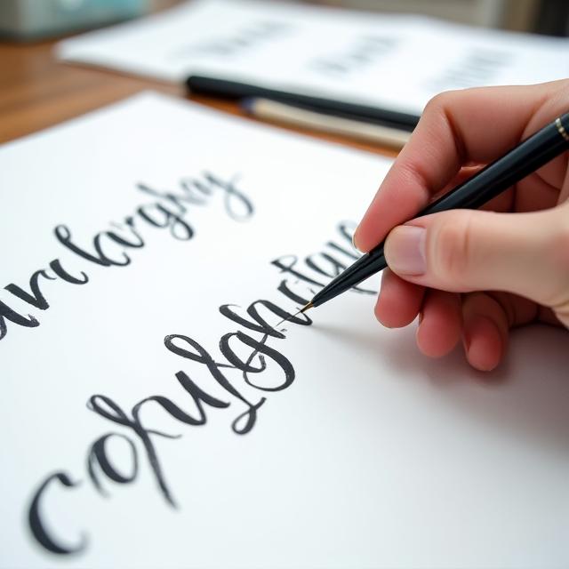 Curso básico de lettering para principiantes